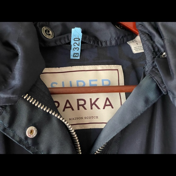 Maison Scotch Super Parka with Oversized Hood - Picture 6 of 7